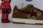 A Bathing Ape Sk8 Sta Wheat Red