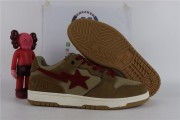 A Bathing Ape Sk8 Sta Wheat Red