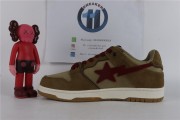 A Bathing Ape Sk8 Sta Wheat Red