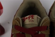 A Bathing Ape Sk8 Sta Wheat Red