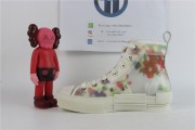 Dior B23 High Top Flowers Oblique