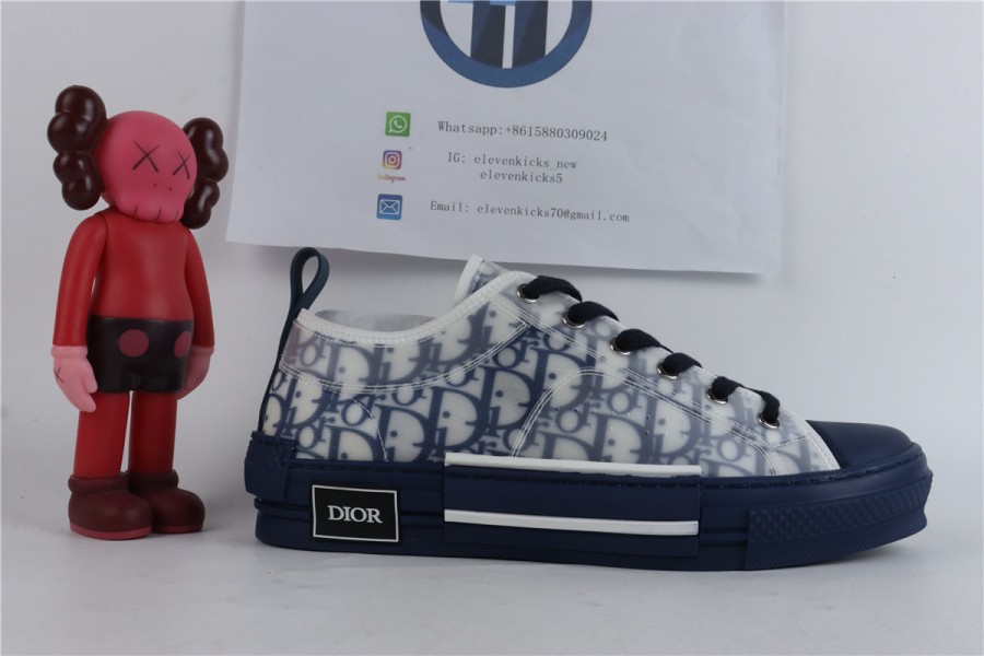 Dior B23 High low Blue Oblique