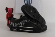 Dior B23 Low Canvas Oblique Black