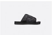 DIOR ALPHA SANDAL Black Dior Oblique Jacquard