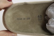 Birkenstock Los Feliz Suede Fear Of God Taupe