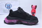 Balenciaga Triple S Clear Sole Neon Pink
