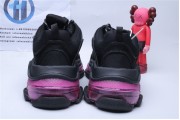 Balenciaga Triple S Clear Sole Neon Pink