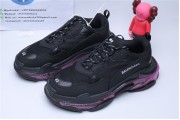 Balenciaga Triple S Clear Sole Neon Pink