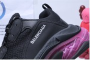 Balenciaga Triple S Clear Sole Neon Pink