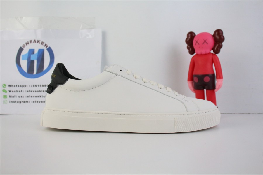Givenchy Low Top Lace Up Sneaker Black White