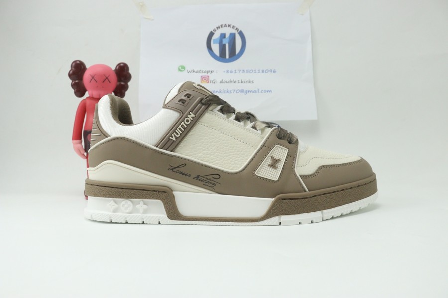 Louis Vuitton LV Monogram Taupe Sneaker