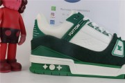 Louis Vuitton Trainer Black and Green