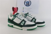 Louis Vuitton Trainer Black and Green