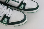 Louis Vuitton Trainer Black and Green