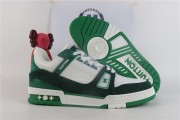 Louis Vuitton Trainer Black and Green