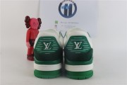 Louis Vuitton Trainer Black and Green