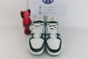 Louis Vuitton Trainer Black and Green