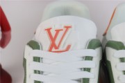 Louis Vuitton Trainer Green and White