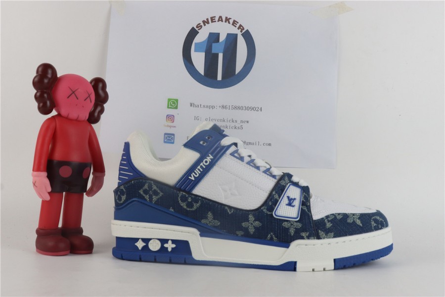 Louis Vuitton Trainer Blue