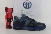 Louis Vuitton LV Trainer x Nigo Blue Demin