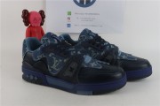 Louis Vuitton LV Trainer x Nigo Blue Demin
