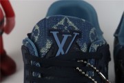 Louis Vuitton LV Trainer x Nigo Blue Demin