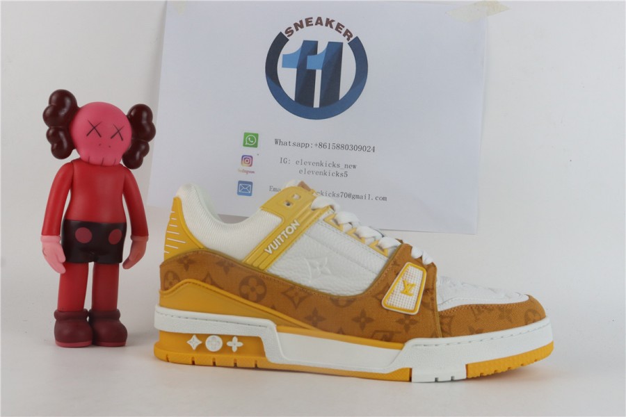 Louis Vuitton LV Trainer  orange