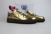 LV x Nike Air Force 1 by Virgil Abloh Gold