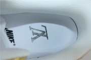 LV x Nike Air Force 1 by Virgil Abloh Gold