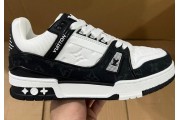 Louis Vuitton LV Trainer White Black White