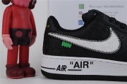 LV x Nike Air Force 1 by Virgil Abloh black