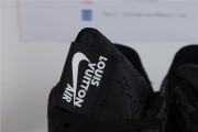 LV x Nike Air Force 1 by Virgil Abloh black