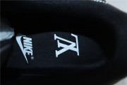 LV x Nike Air Force 1 by Virgil Abloh black