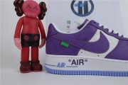 LV x Nike Air Force 1 by Virgil Abloh purple