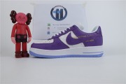 LV x Nike Air Force 1 by Virgil Abloh purple
