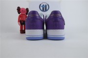 LV x Nike Air Force 1 by Virgil Abloh purple