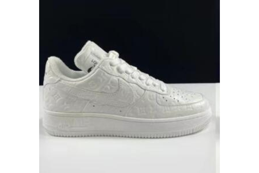 LV x Nike Air Force 1 by Virgil Abloh white