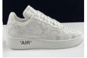 LV x Nike Air Force 1 by Virgil Abloh white