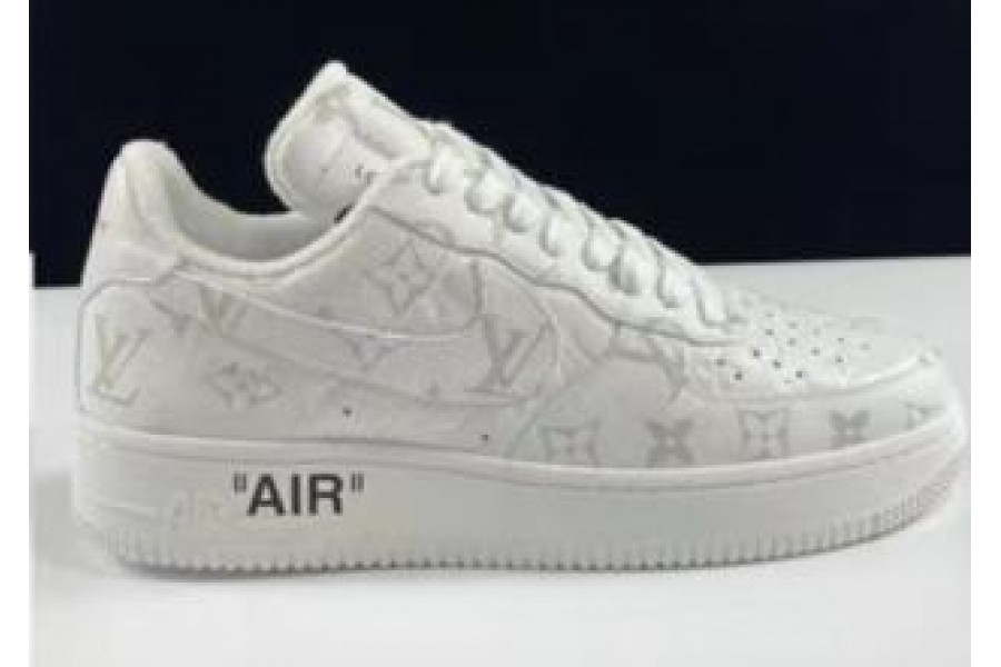 LV x Nike Air Force 1 by Virgil Abloh white