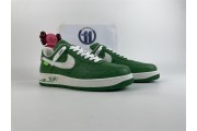 LV x Nike Air Force 1 by Virgil Abloh green