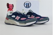New Balance 992 Blue Teal Rose
