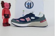 New Balance 992 Blue Teal Rose
