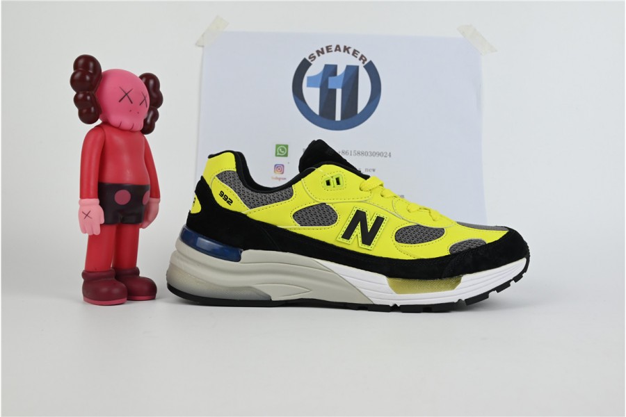 New Balance 992 yellow