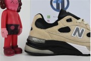 New Balance 992 Black Grey Suede