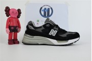 New Balance 992 Black Grey Suede