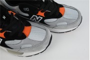 New Balance 992 Black Grey Suede