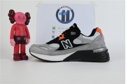 New Balance 992 Black Grey Suede
