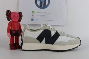 New Balance 327 Sea Salt Black