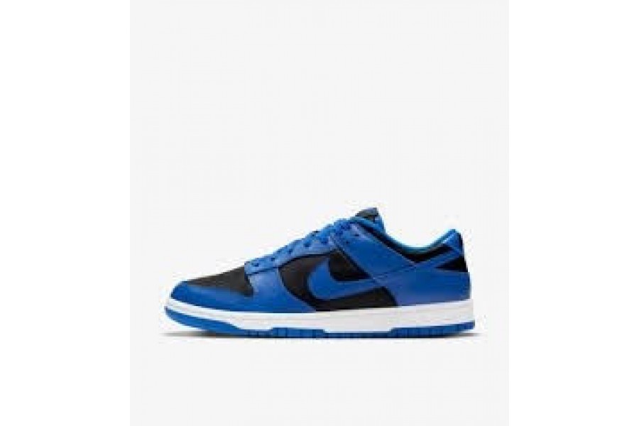 Nike Dunk Low Retro Black Hyper Cobalt