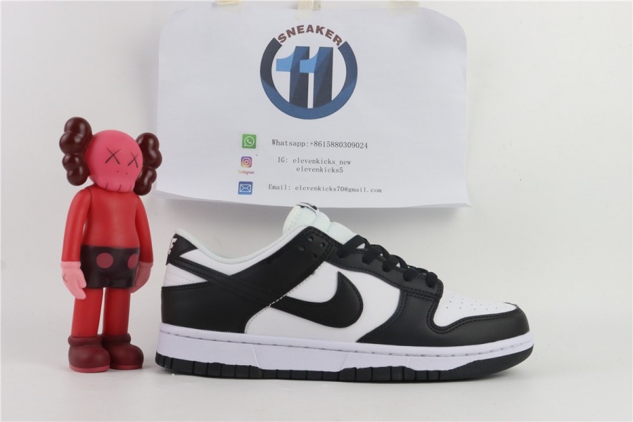 Nike Dunk Low Next Nature White Black (It is different from White and Black Panda dunks